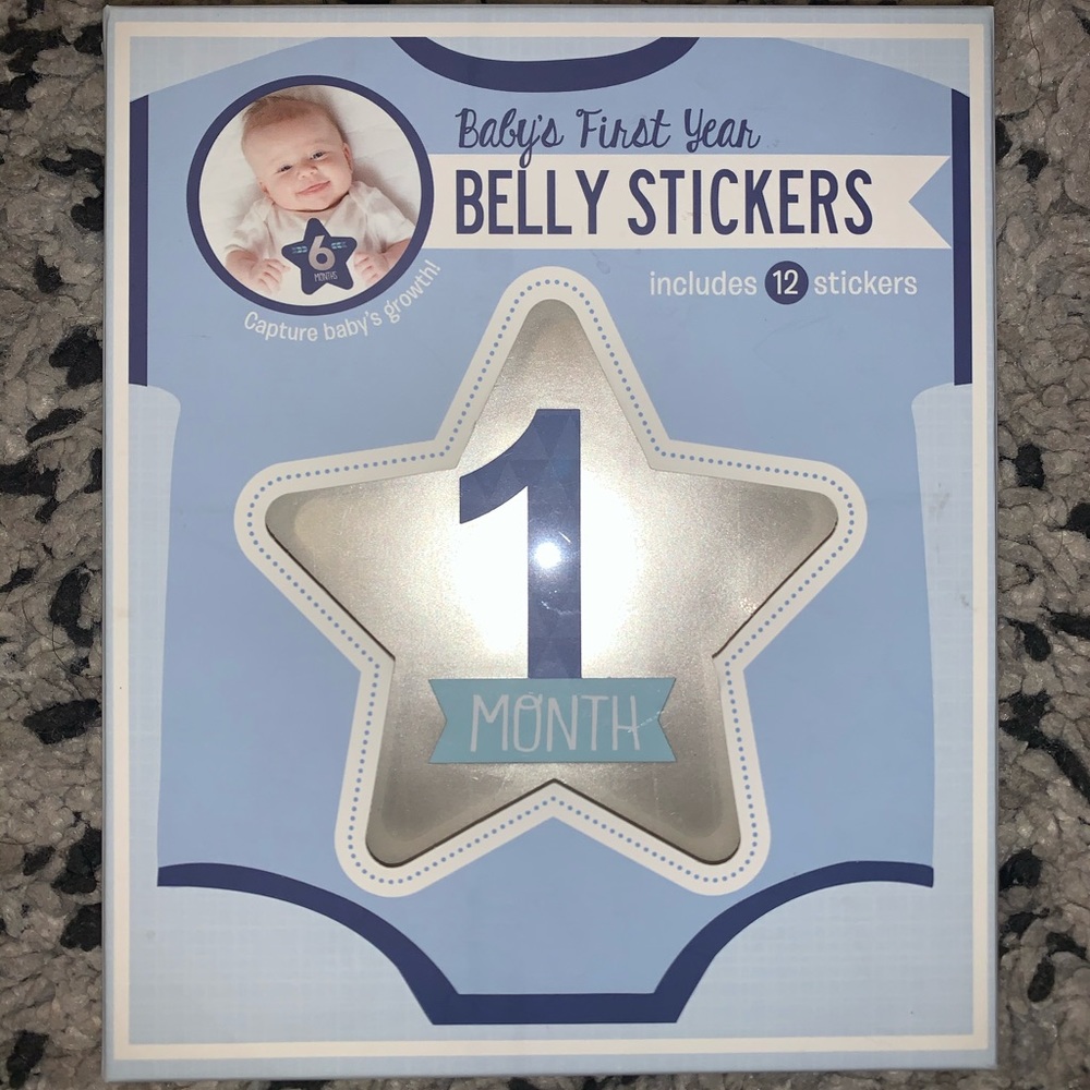 Baby milestone stickers